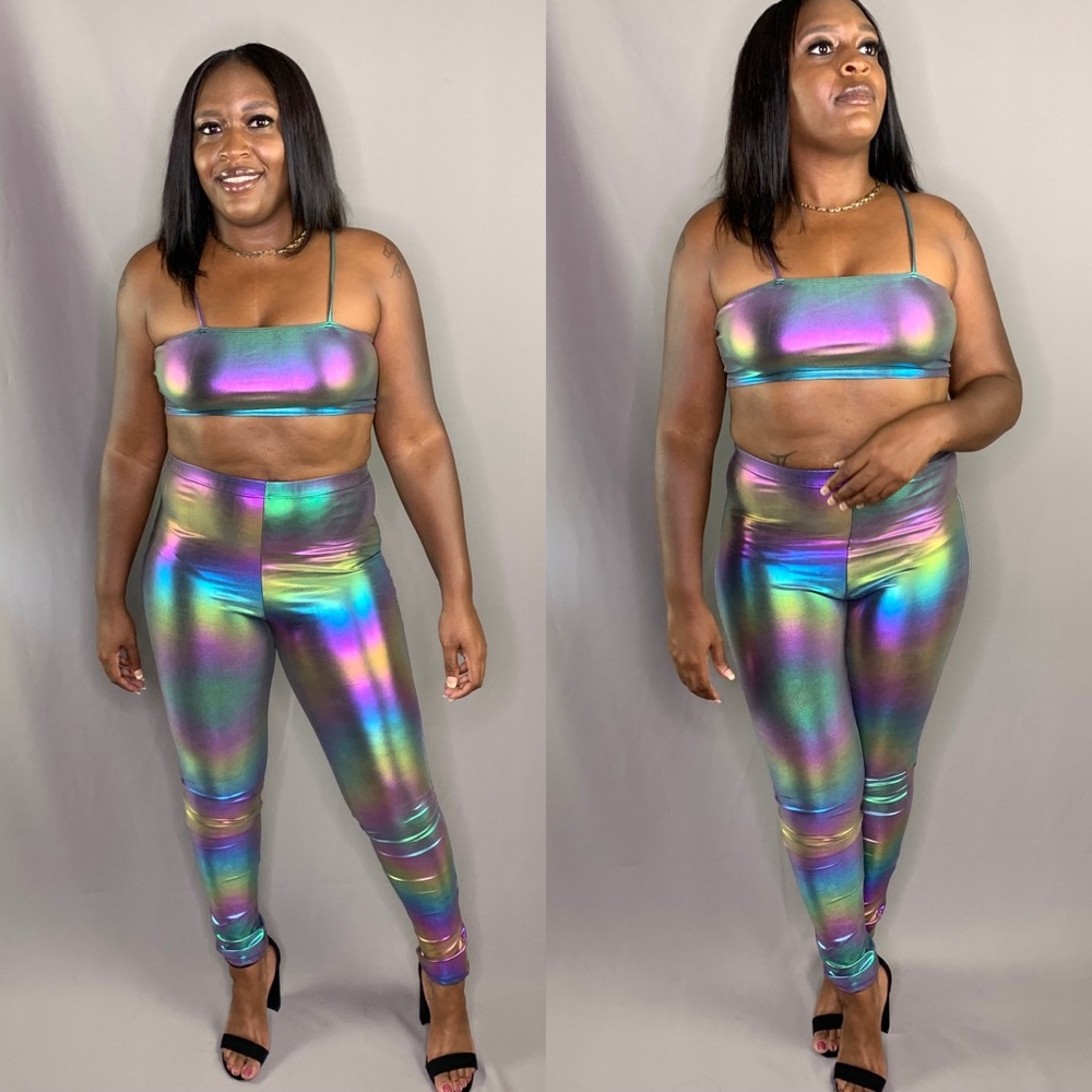 Metallic 2 piece set